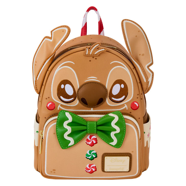 Loungefly Disney Stitch Gingerbread-Scented Mini Backpack