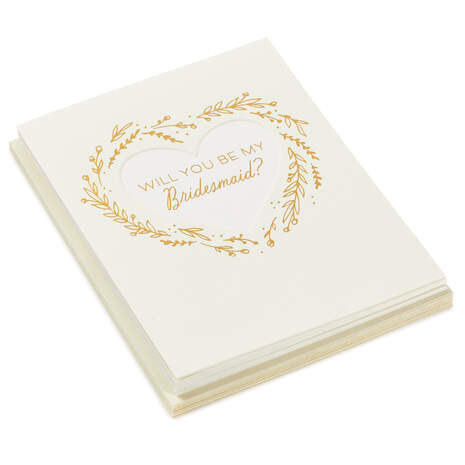 Will You Be My Bridesmaid Note Cards, Pack of 8, , large