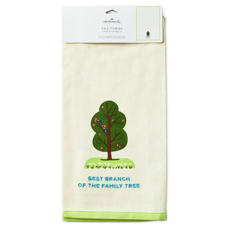 Best Branch of the Family Tree Kitchen Towel  image number 5
