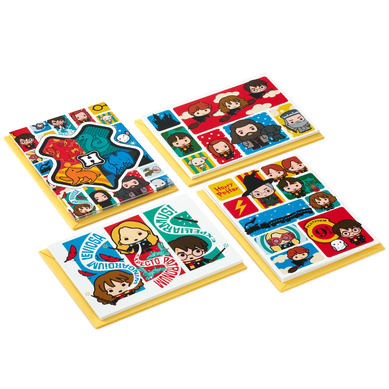 Harry Potter™ 12-Pack Assorted Blank Note Cards