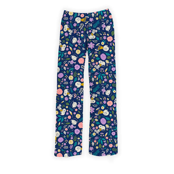 Brief Insanity Snoopy Navy Floral Lounge Pants