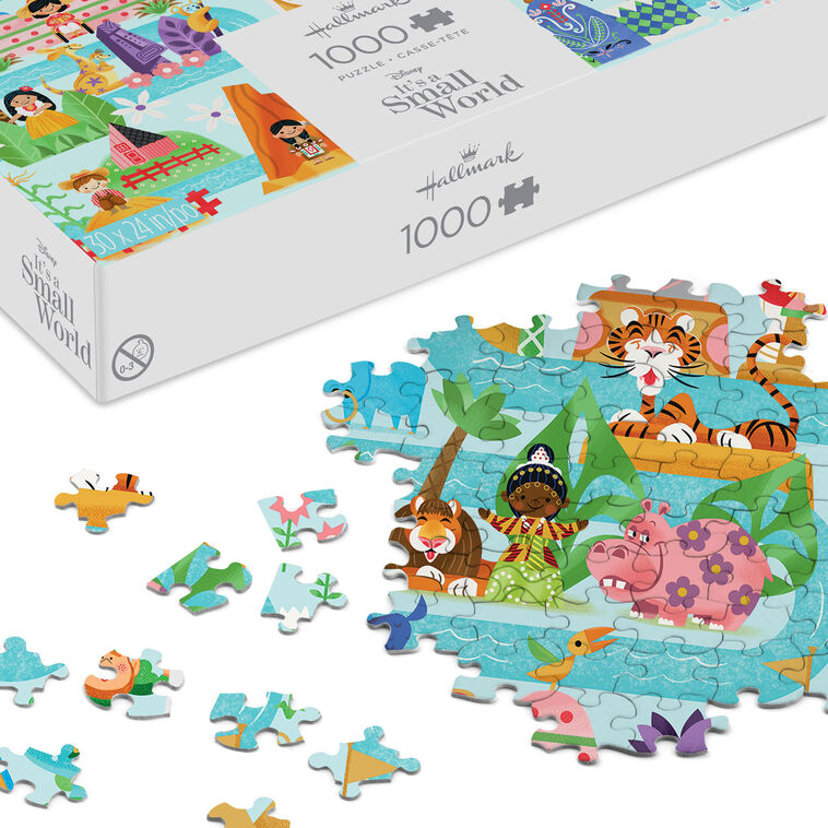 Disney It's a Small World Map 1000-Piece Jigsaw Puzzle, , large image number 4