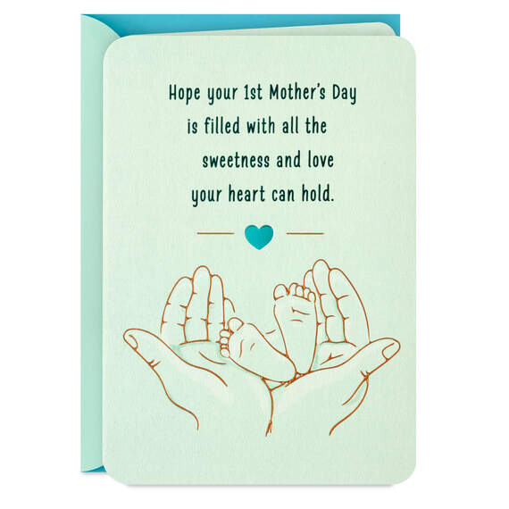 Sweetness and Love First Mother's Day Card