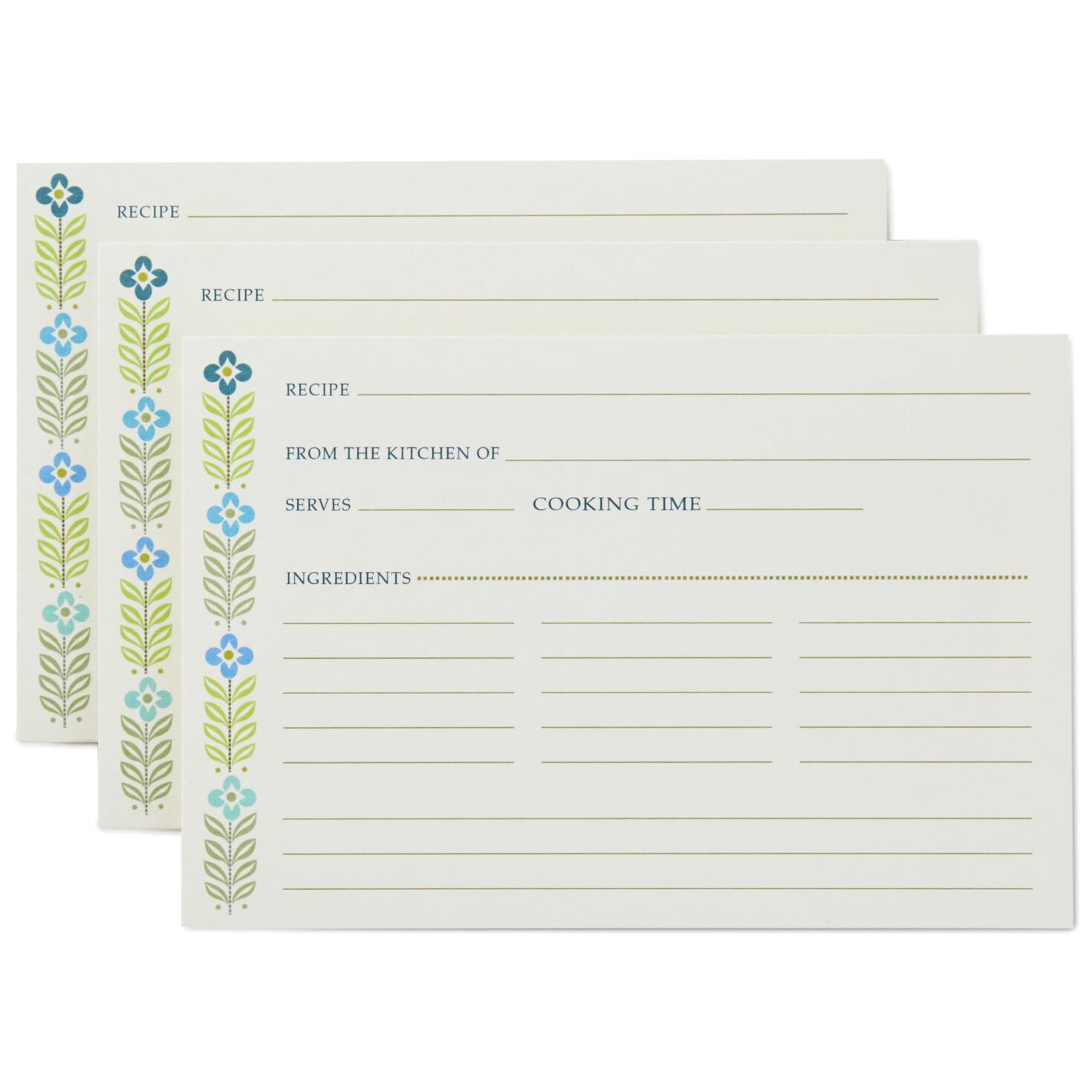 mid century modern recipe cards recipe organizers hallmark recipe cards from the kitchen of