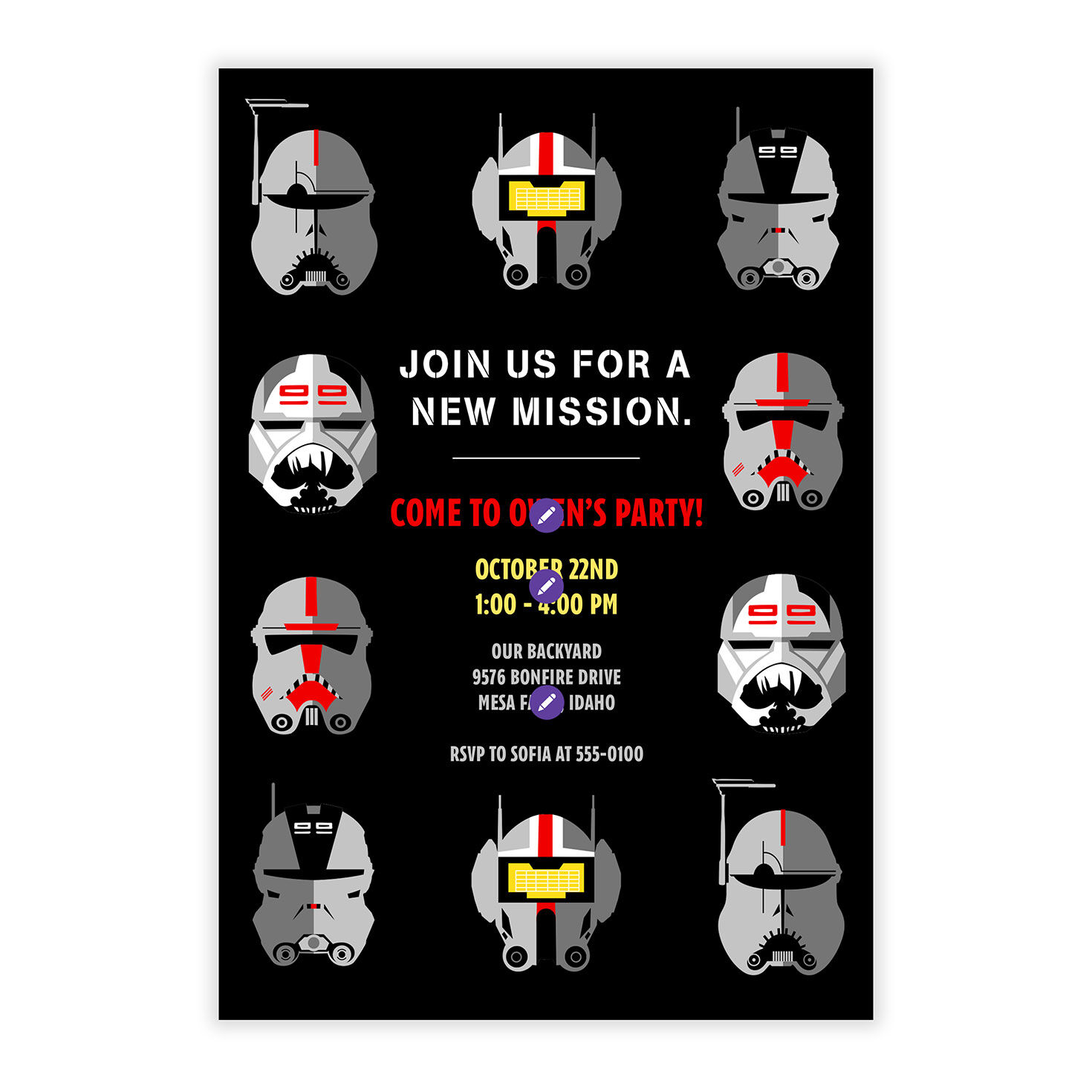 Star Wars: The Bad Batch&trade; Birthday Invitation, , large image number 5