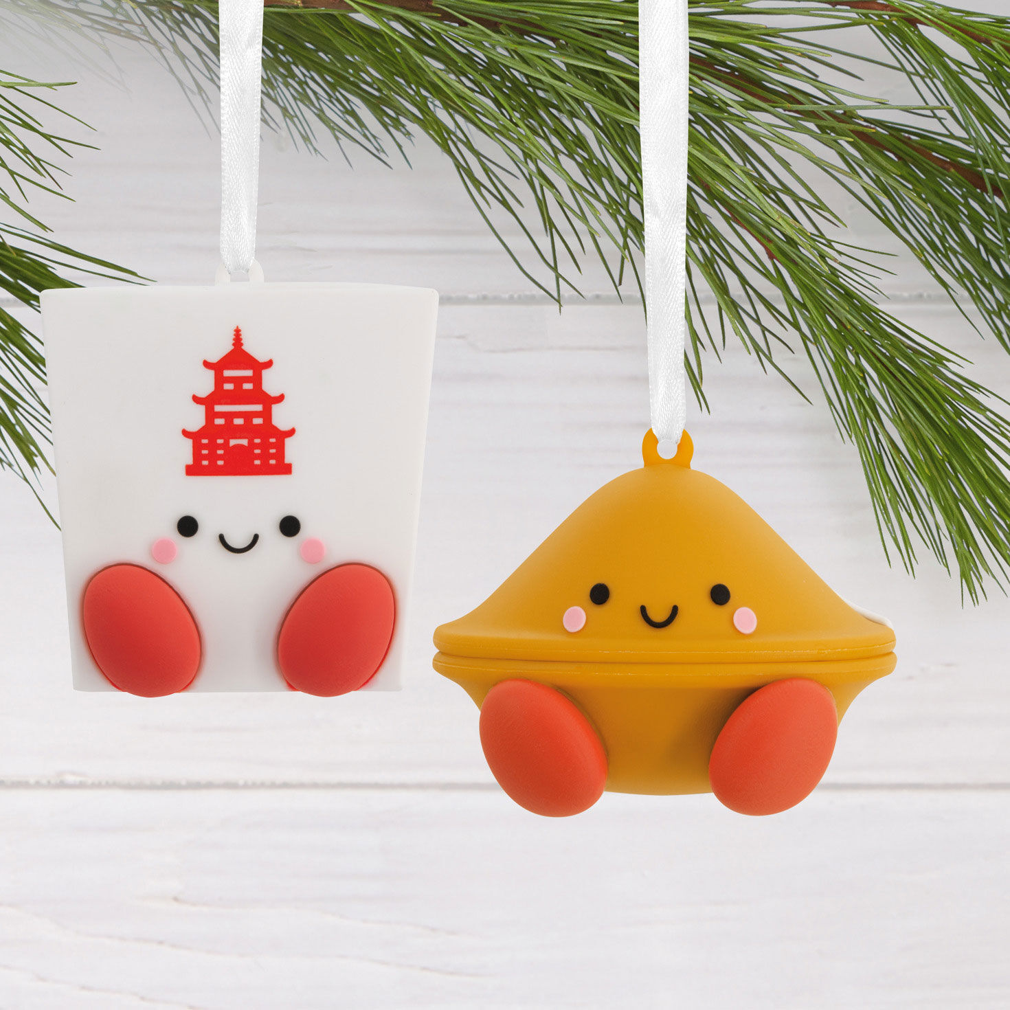 Better Together Takeout Box and Fortune Cookie Magnetic Hallmark Ornaments, Set of 2 for only USD 11.49 | Hallmark
