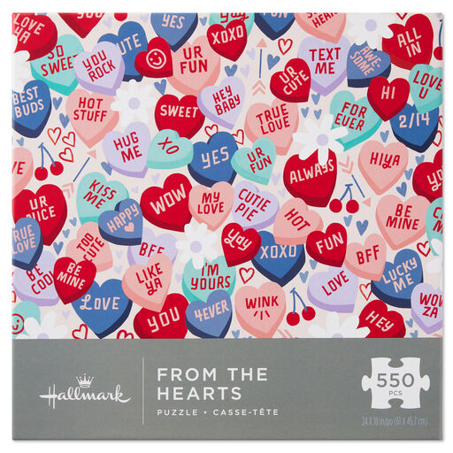 From the Hearts 550-Piece Puzzle, 