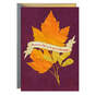 Parents Like You Are a Blessing Fall Leaves Thanksgiving Card, , large image number 1