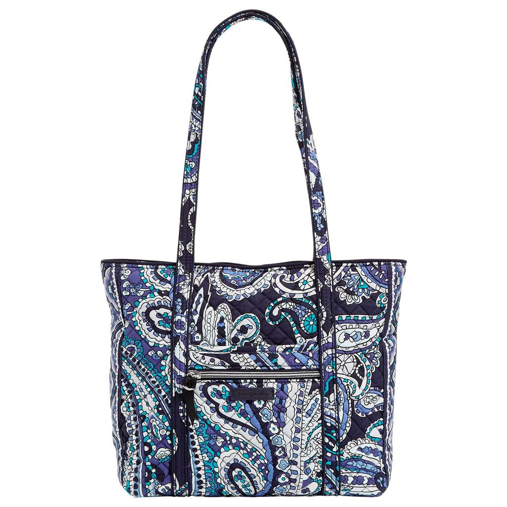 Vera Bradley Iconic Small Vera Tote Bag in Deep Night Paisley