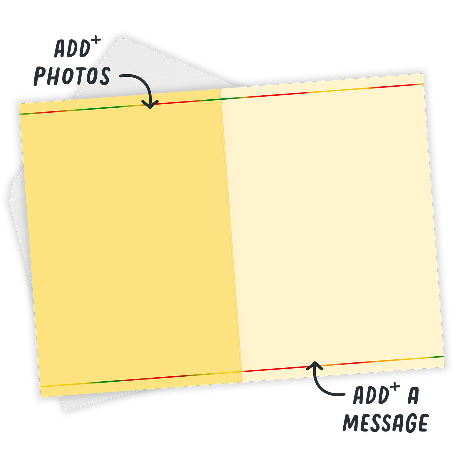 Happy Juneteenth Personalized Card Open Card with Envelope indicating personalization image number 4