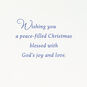 Thomas Kinkade Religious Christmas Card Sentiment image number 2