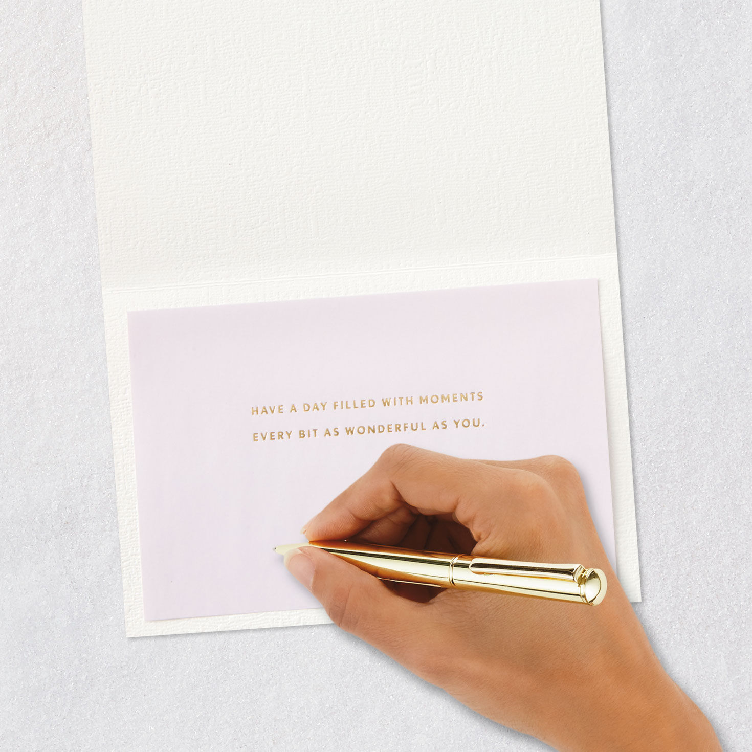 Wonderful Moments Mother's Day Card signing card image number 6