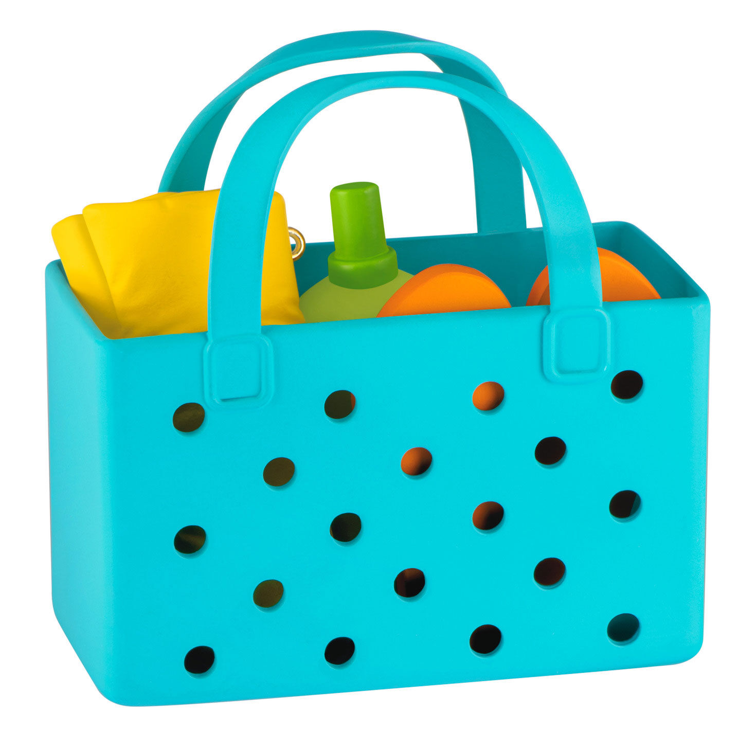 Blue Beach Bag Keepsake Ornament Back image number 6