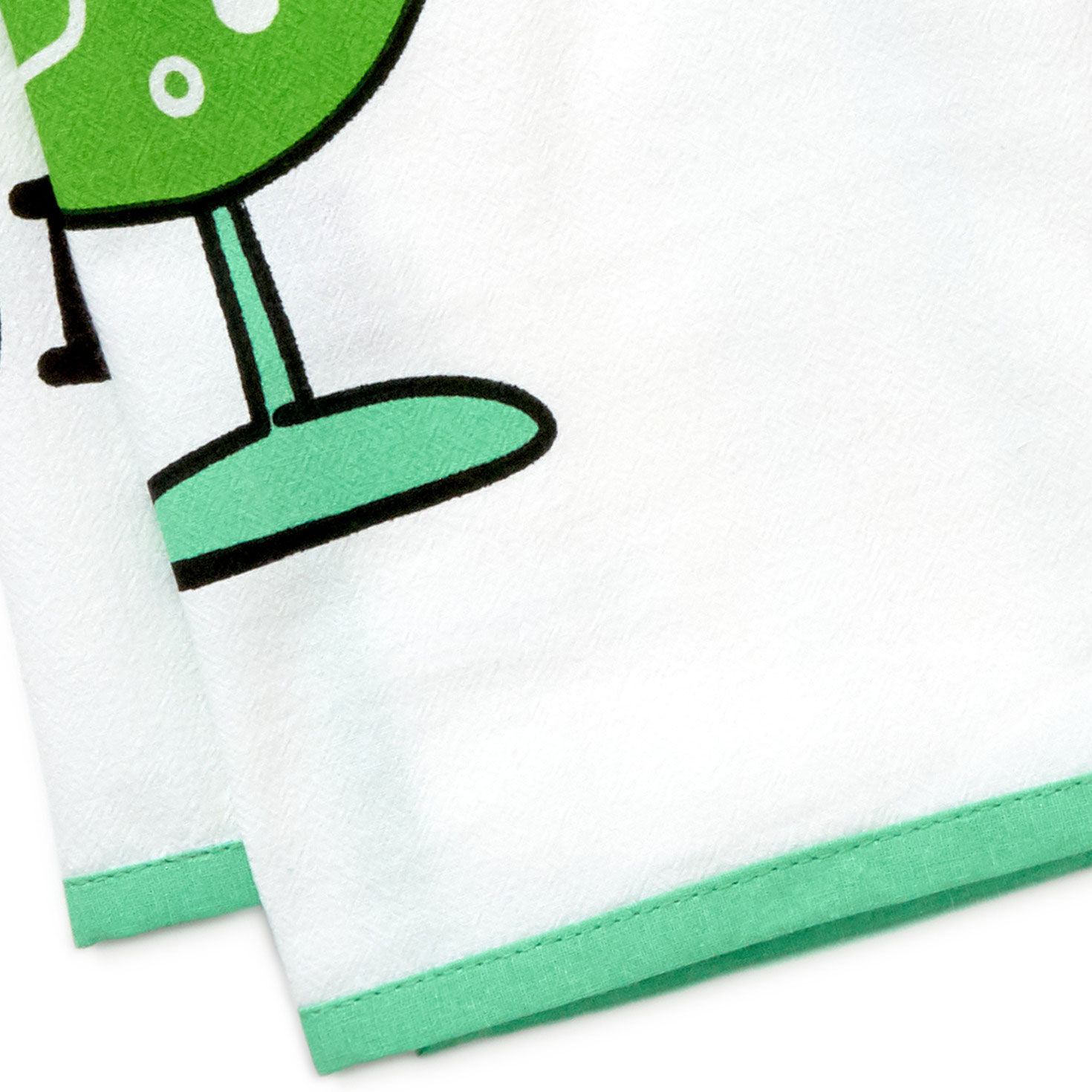 Garnished Cocktail in Glass Funny Kitchen Towel  image number 3