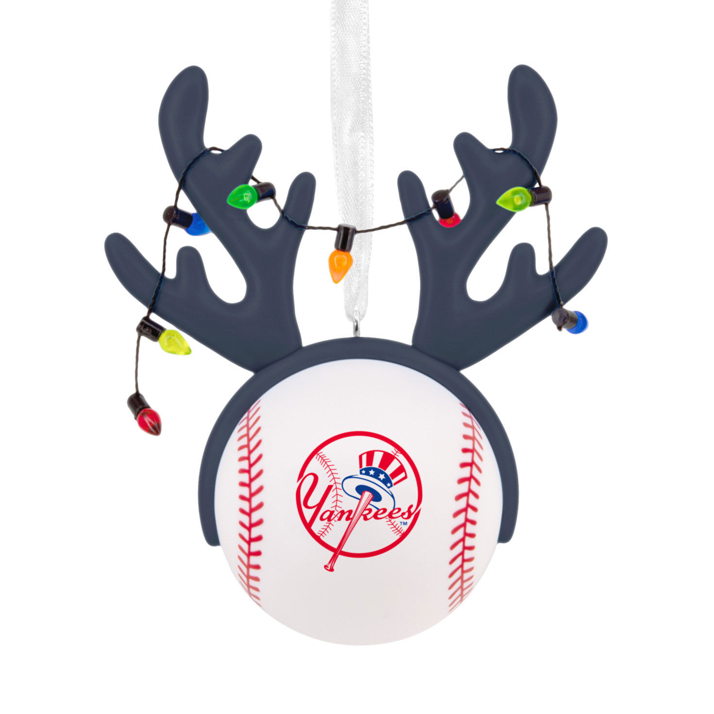 MLB New York Yankees™ Reindeer Baseball Hallmark Ornament