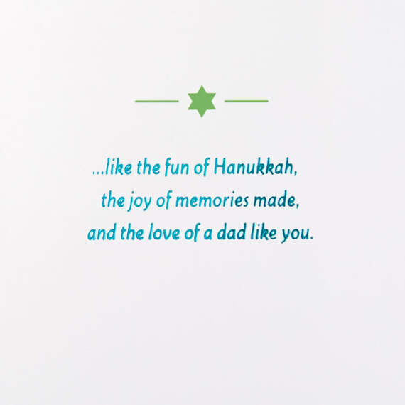 Some Things We Never Outgrow Hanukkah Card for Dad, , large image number 2