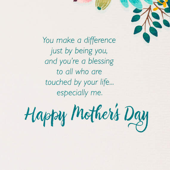 Mom, You're a Blessing to All Religious Mother's Day Card, , large image number 2