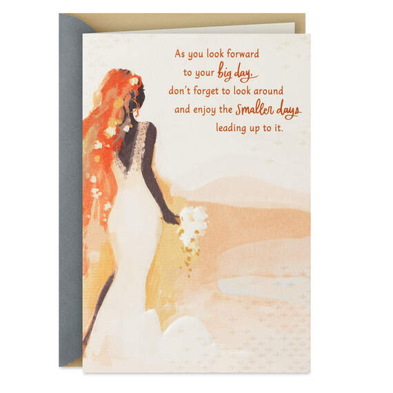 Enjoy the Days to Come Wedding Shower Card