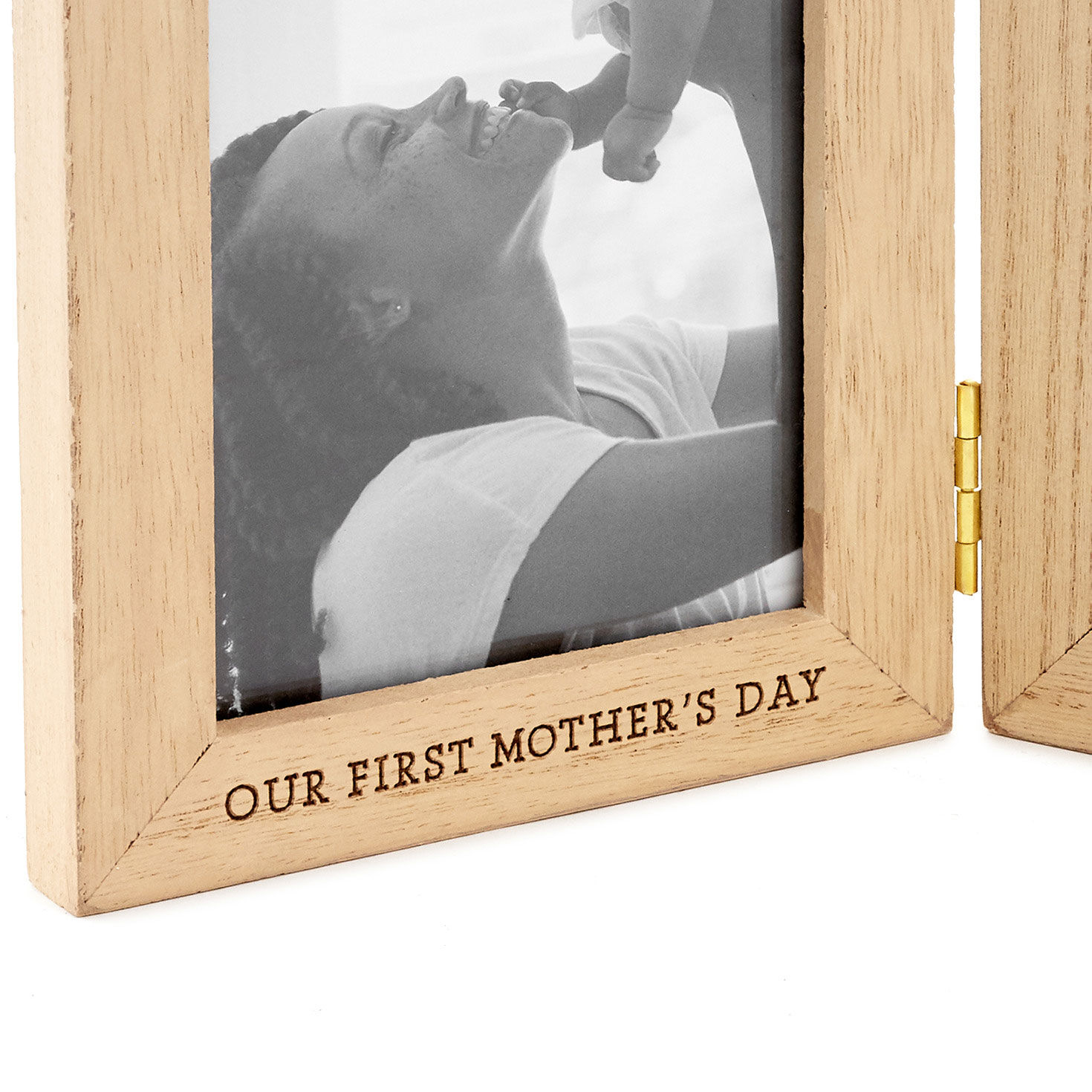 Our First Mother's Day Two-Sided Picture Frame closeup view image number 3