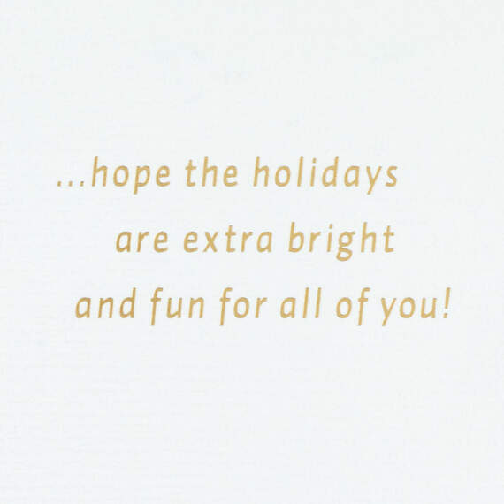 Extra Bright and Fun Holiday Card for Grandson and Family, , large image number 2