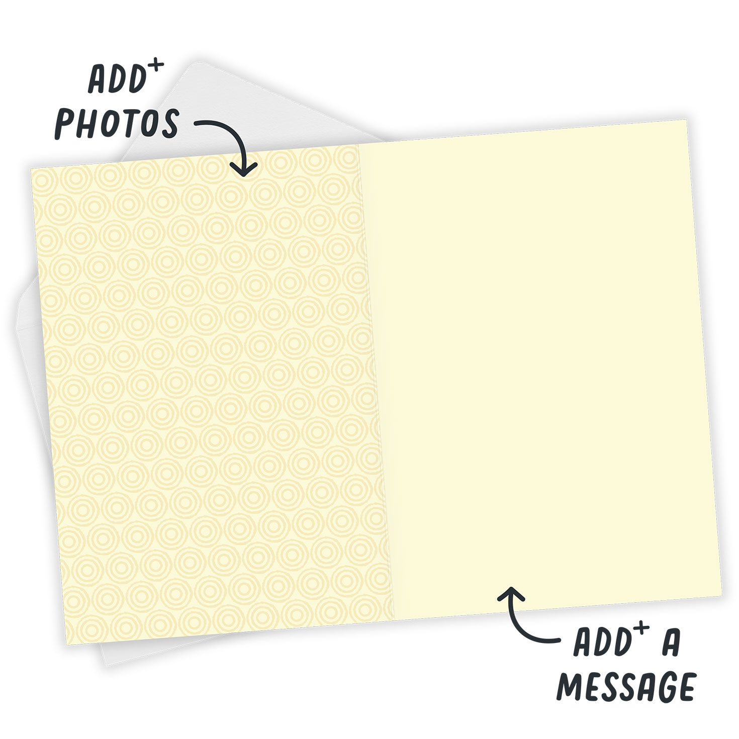 Personalized Orange and Gold Thank-You Card  image number 3