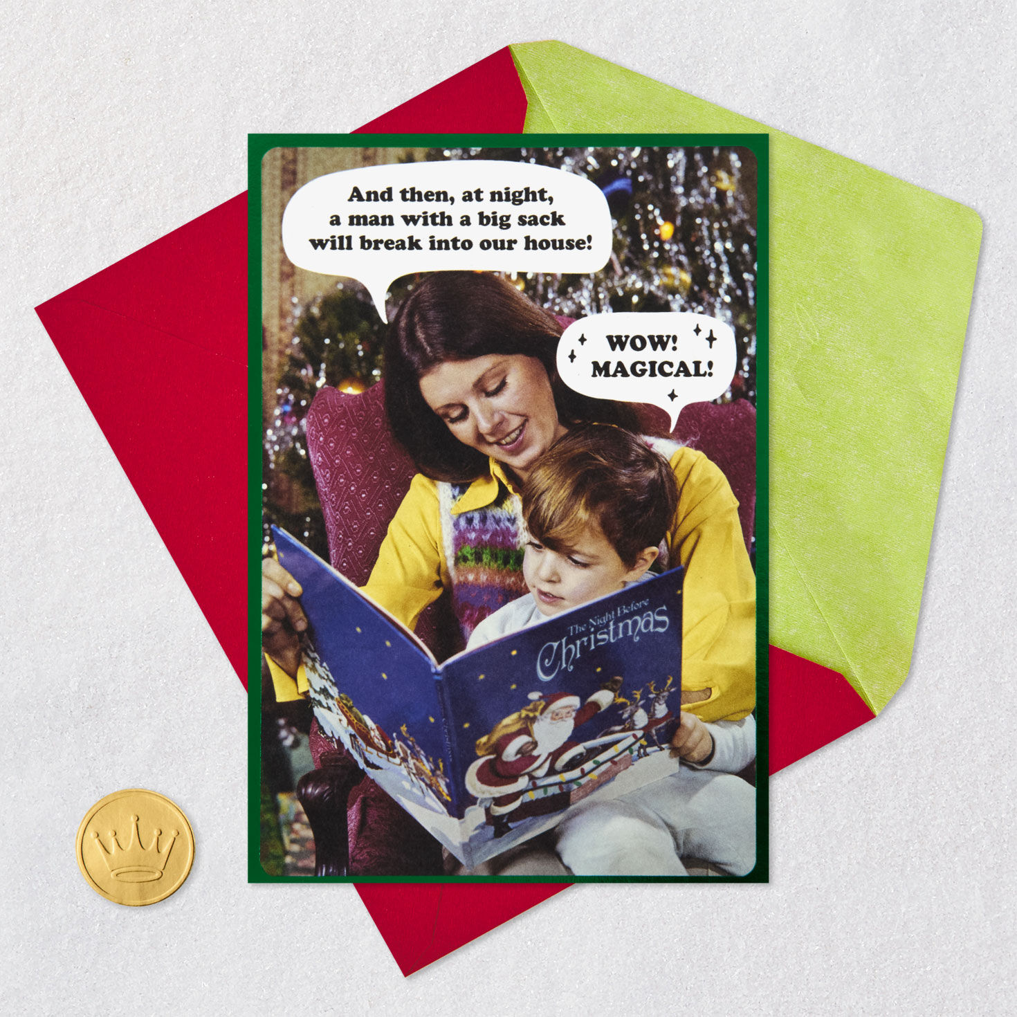 Magical Holiday Season Funny Christmas Card for only USD 4.49 | Hallmark