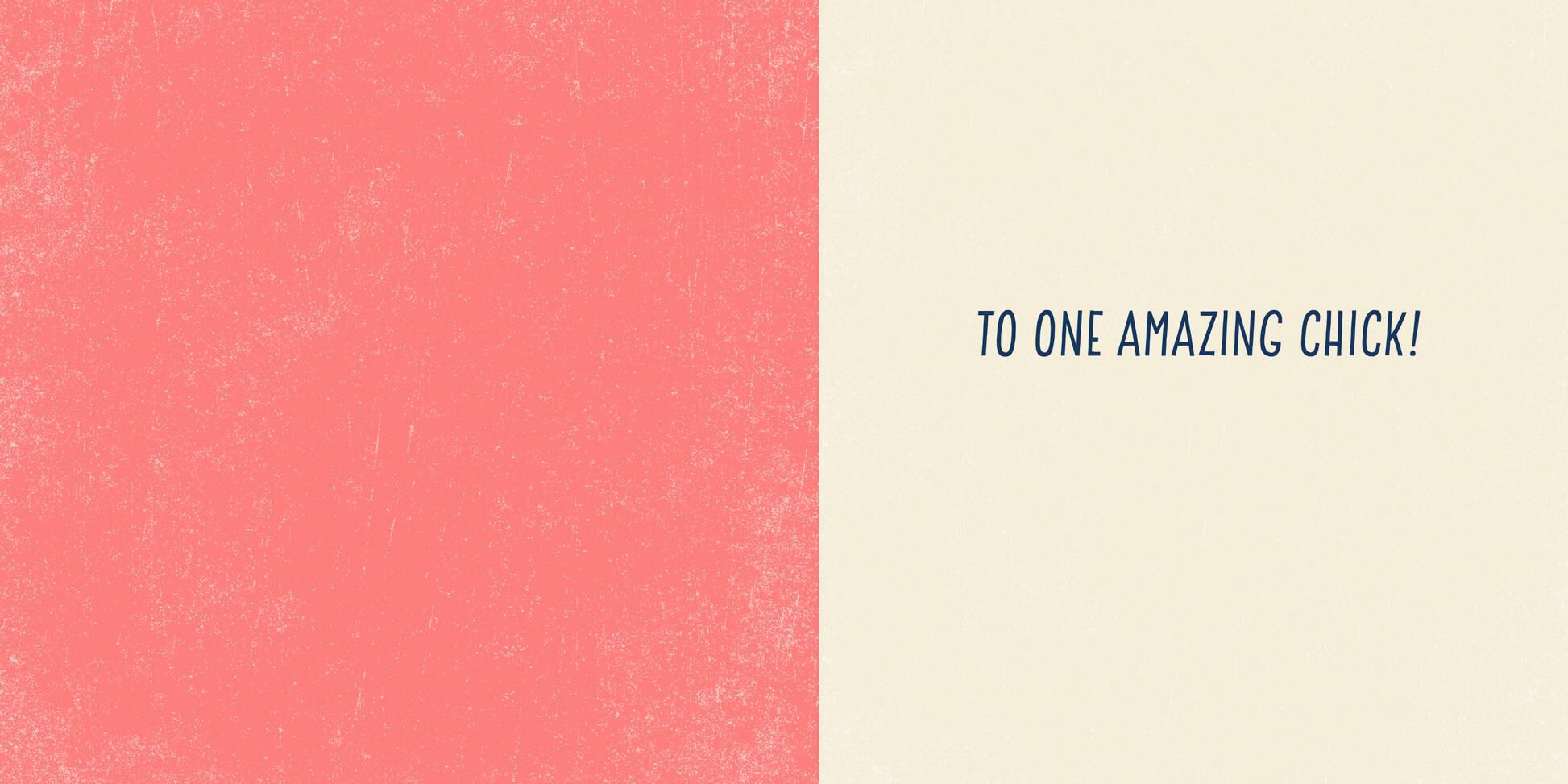 One Amazing Chick Musical Mother's Day Card