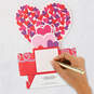 Hearts Musical 3D Pop-Up Valentine's Day Card With Light, , large image number 6