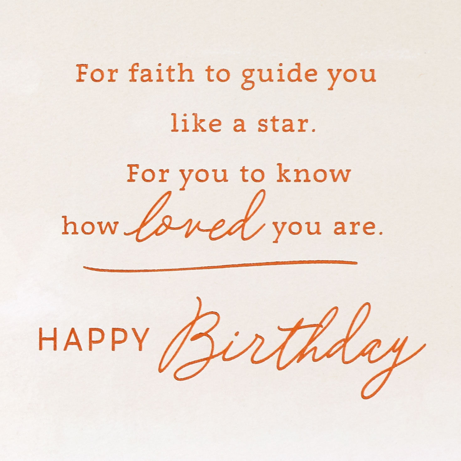 Leaves and Vellum Birthday Card for Granddaughter sentiment image number 3