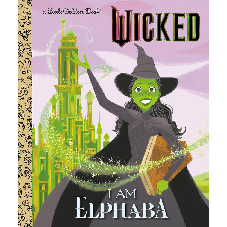 Universal Pictures Wicked I Am Elphaba Little Golden Book
