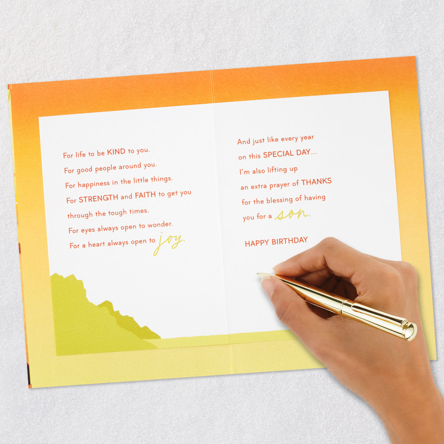 My Prayers for You Birthday Card for Son for only USD 5.99 | Hallmark