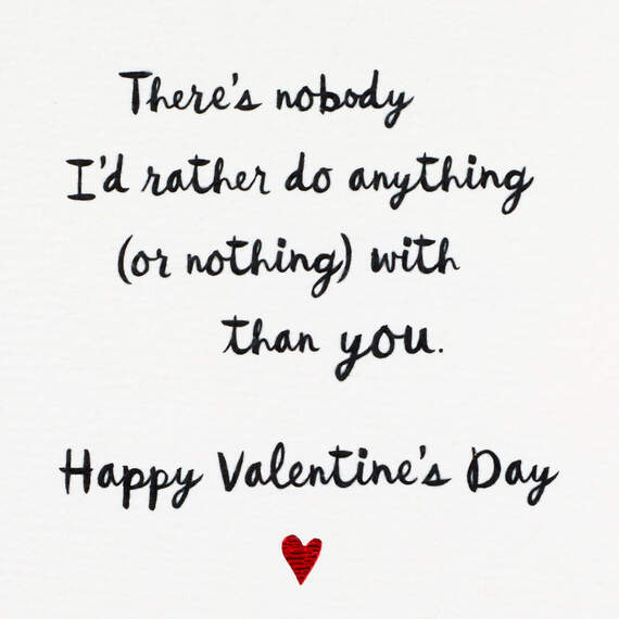 I Love Spending Time With You Romantic Valentine's Day Card, , large image number 2