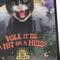 Cat in Witch's Hat Funny Halloween Card With Sound Card Front Detail image number 5