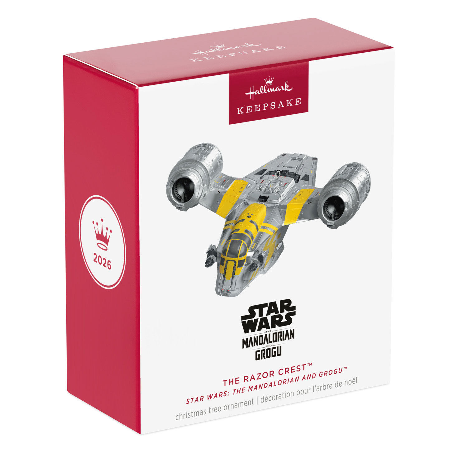 Star Wars Mandalorian Spaceship Keepsake Ornament  image number 7