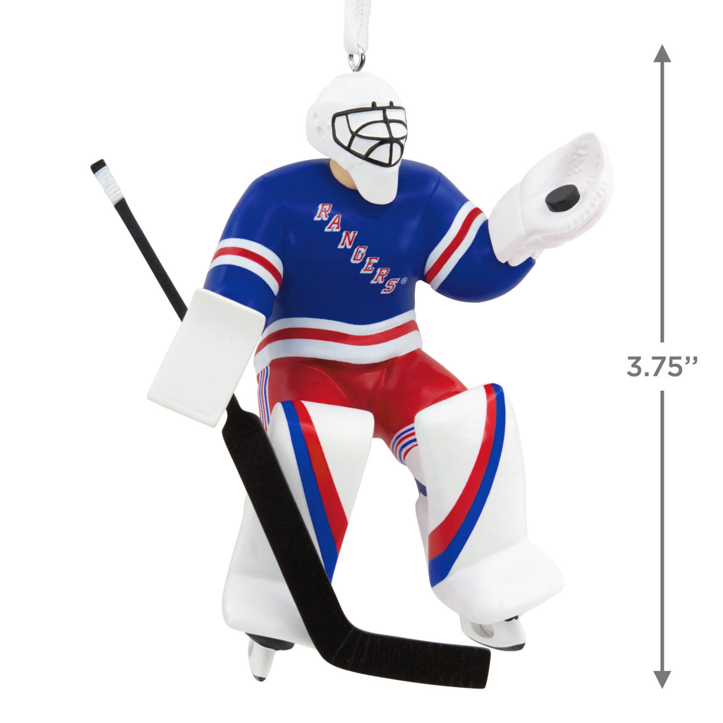 NHL New York Rangers Goalie Hallmark Ornament Hallmark Ornaments Hallmark