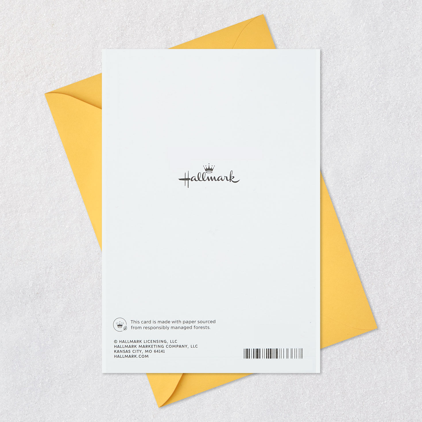 Hearts in Envelope Romantic Love Card Card Back with Envelope image number 7