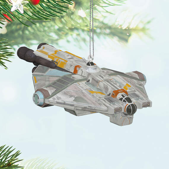 Star Wars: Rebels™ 10th Anniversary The Ghost™ Ornament With Sound, , large image number 2