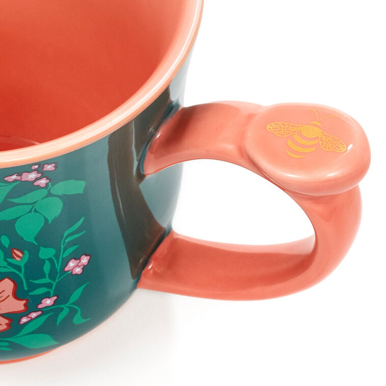 Bridgerton Do It, Be Bold Floral Tea Cup, 15 oz., , large image number 3