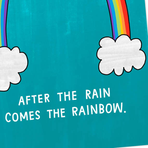 Rainbows and Tequila Funny Thinking of You Card, , large image number 4
