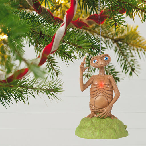 E.T. The Extra-Terrestrial 40th Anniversary Ornament With Light and Sound, 
