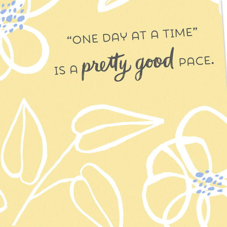 One Day at a Time Encouragement Card - Greeting Cards | Hallmark