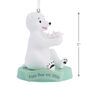 Papa Bear New Dad 2025 Christmas Ornament Measurement image number 3