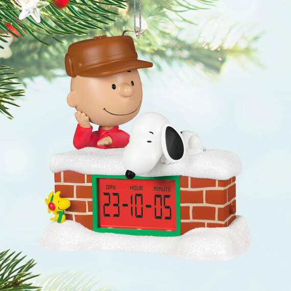 The Peanuts® Gang Countdown to Christmas Ornament With Light, , large image number 2