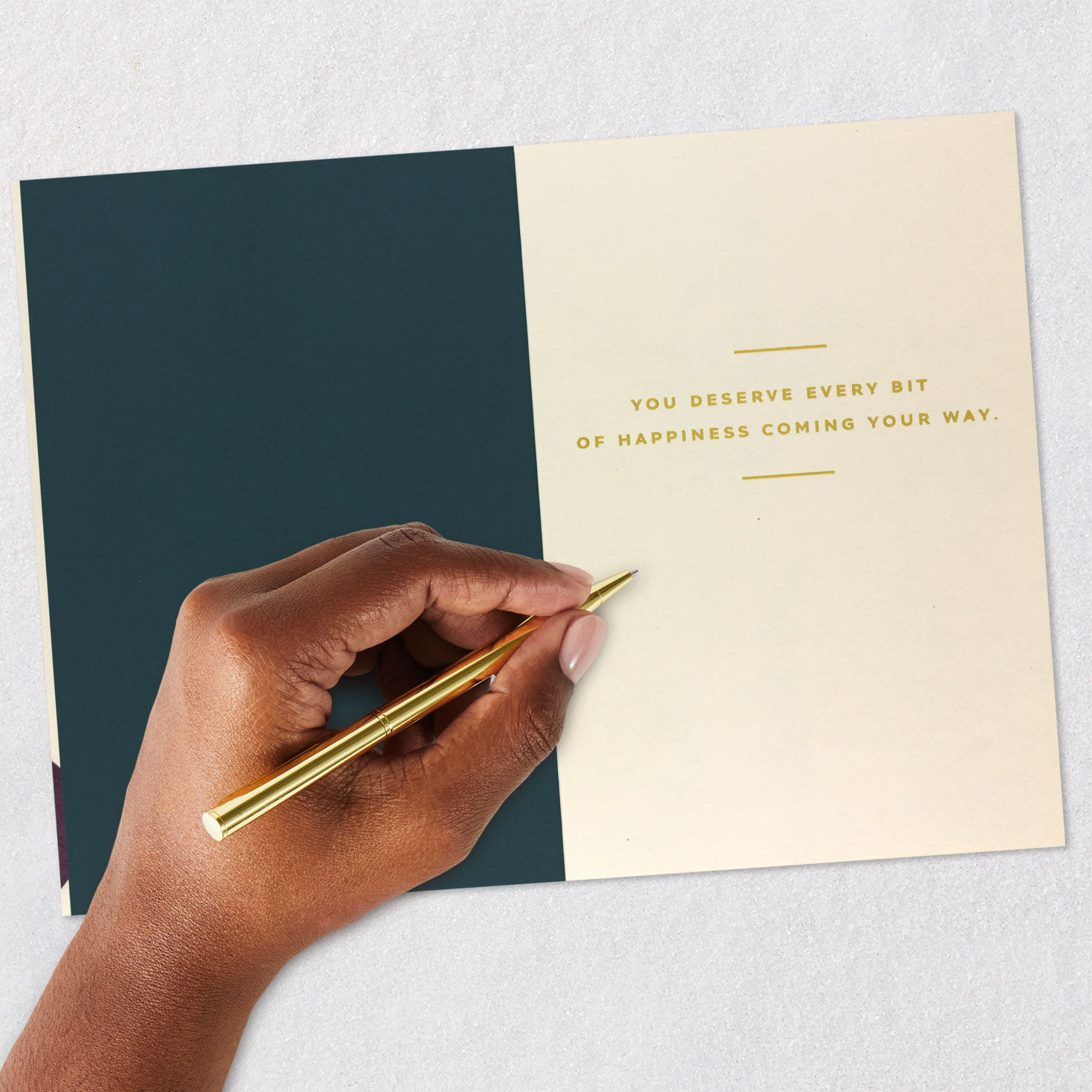 Earth Tone Shapes Signature Father's Day Card Signing card image number 6