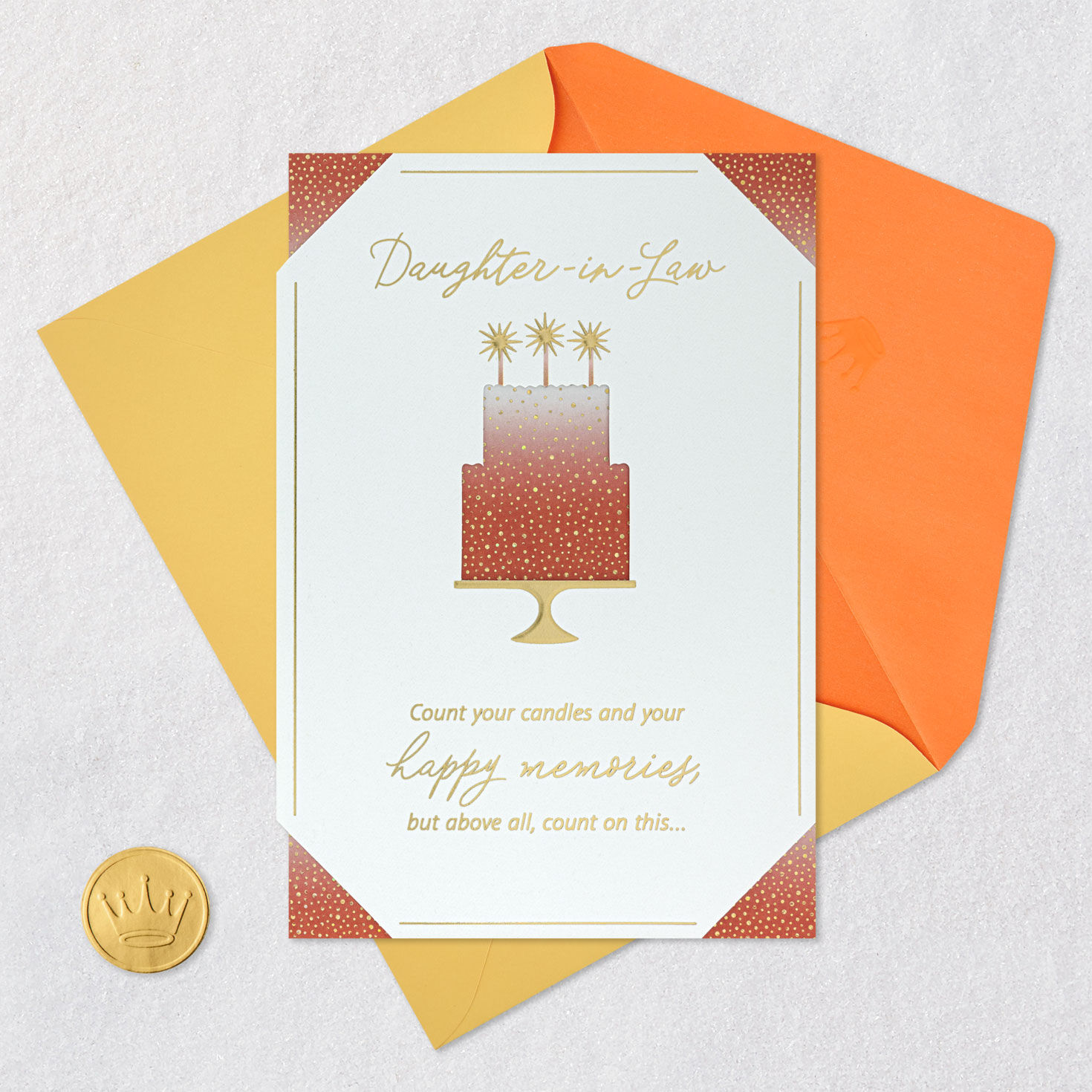 Count Your Candles Birthday Card for Daughter-in-Law for only USD 5.59 | Hallmark