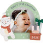 Baby's 1st 2025 Photo Frame Christmas Ornament closeup view image number 5