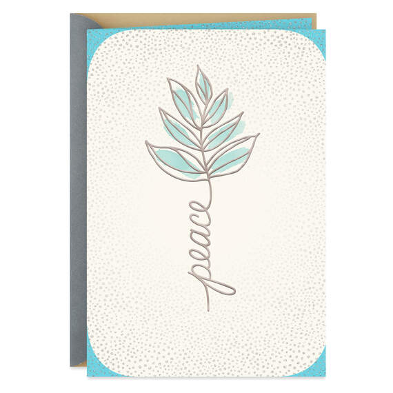 Sending You Strength and Peace Sympathy Card