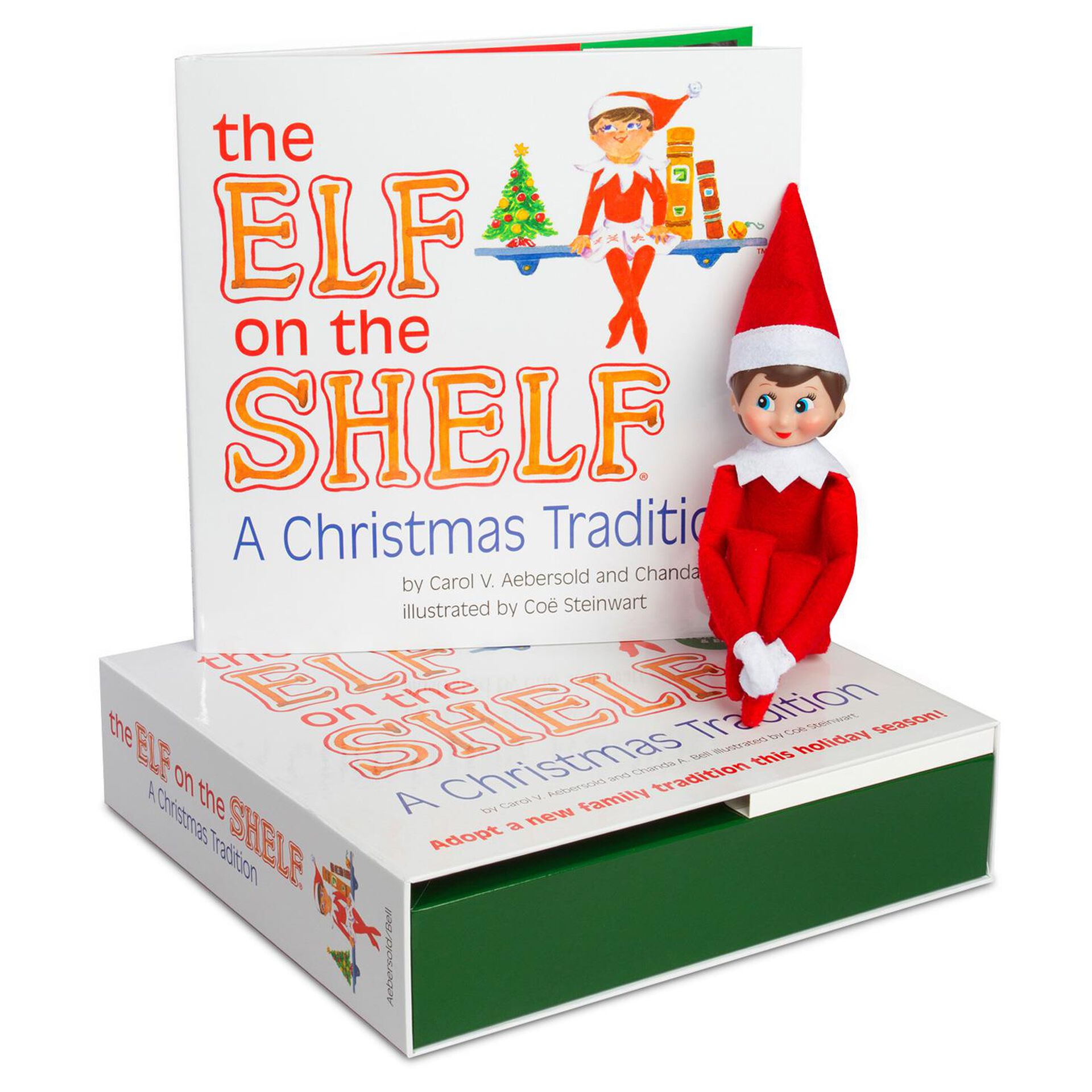 The Elf On The Shelf Book And Light Skin Girl Elf Doll Activity Set Dolls Pretend Play Hallmark