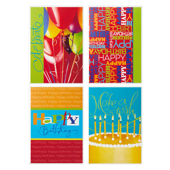 Colorful Celebrations Assorted Birthday Cards, Box of 12, , large image number 2