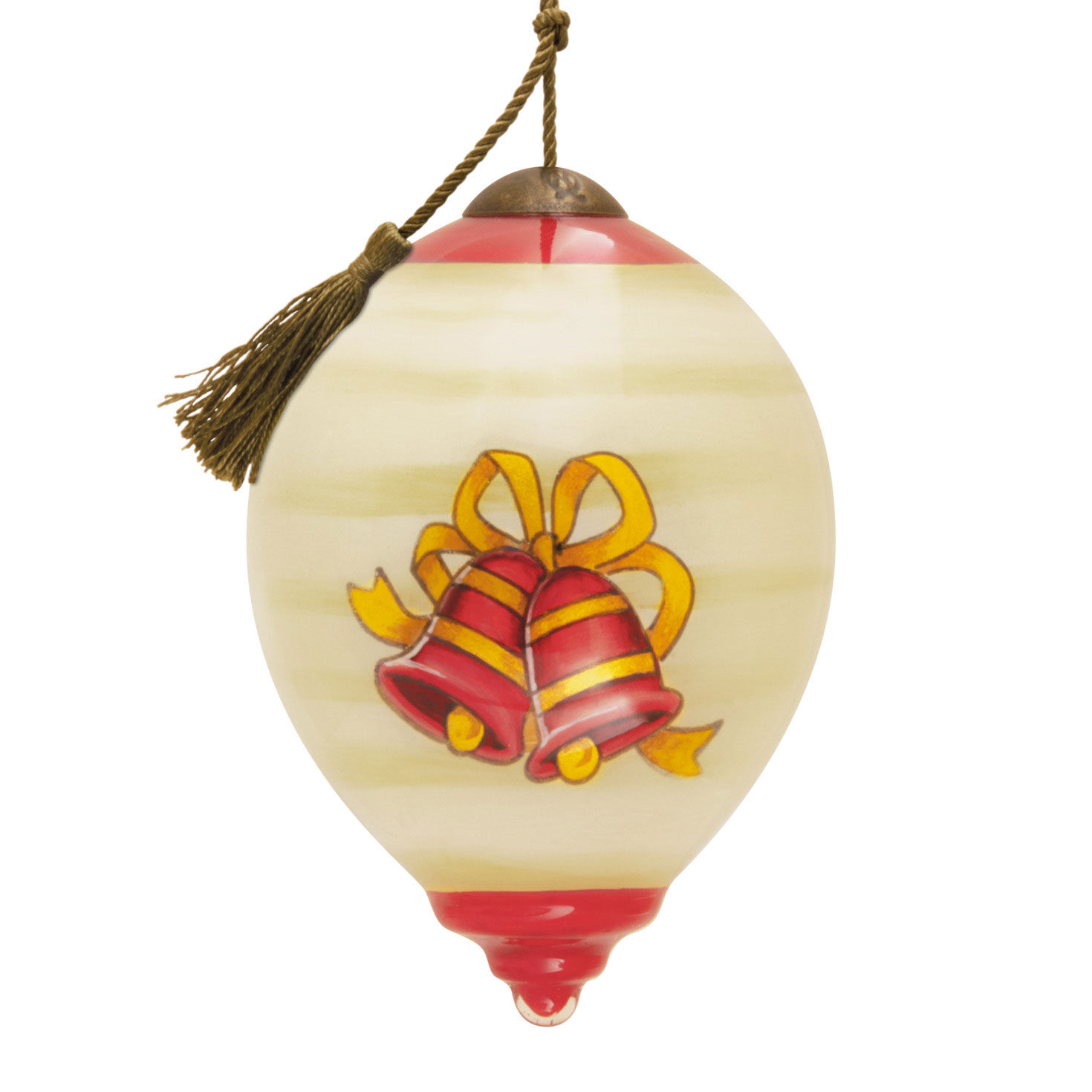 Disney Ne'Qwa Art® Mickey Mouse Hand-Painted Glass Hallmark Ornament for only USD 40.49 | Hallmark